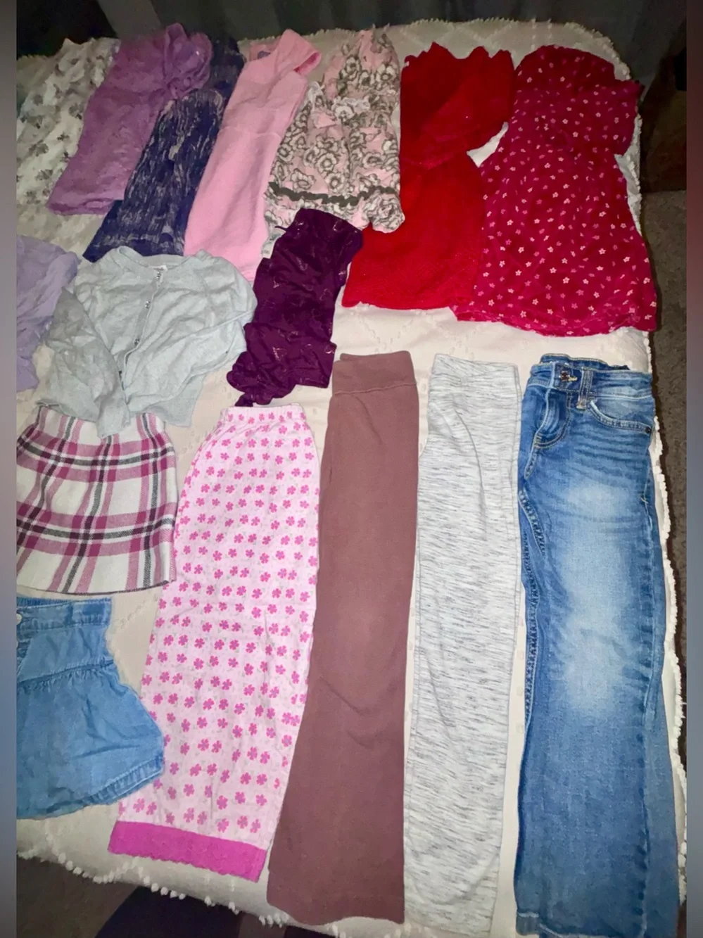 Mixed Bundle Of Girls Clothes Size XS & S. Variety Of Styles/Brands. 20 pieces.